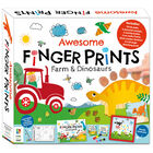Awesome Finger Prints: Farm & Dinosaurs image number 1