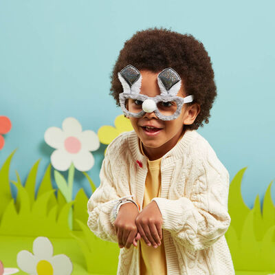 Easter Bunny Novelty Glasses: Assorted image number 2