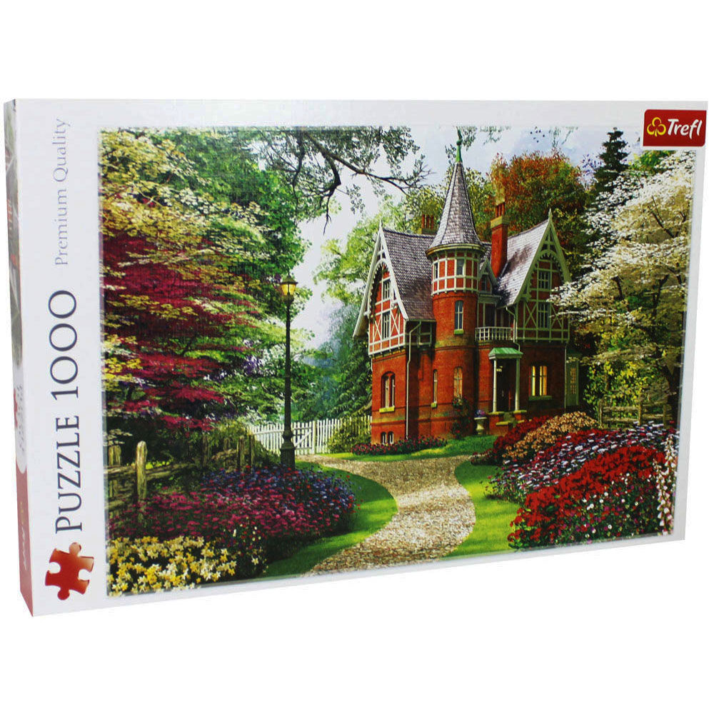Victorian Cottage 1000 Piece Jigsaw Puzzle Detailed for the puzzler Family Fun 