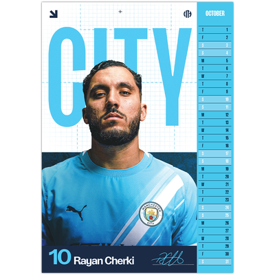 Manchester FC 2026 A3 Calendar image number 3
