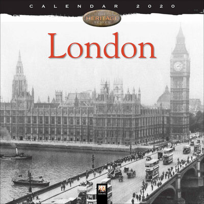 London Heritage 2020 Wall Calendar image number 1