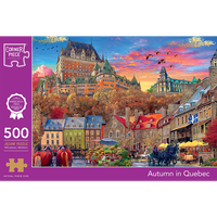 Autumn in Quebec 500 Piece Jigsaw Puzzle