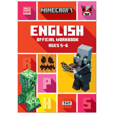 Minecraft English Ages 5-6: Official Workbook image number 1
