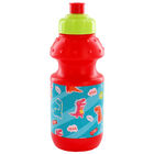 Red Dinosaur Plastic Sports Drinks Bottle image number 1