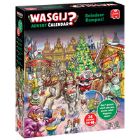 Wasgij Jigsaw Advent Calendar Reindeer Rumpus!