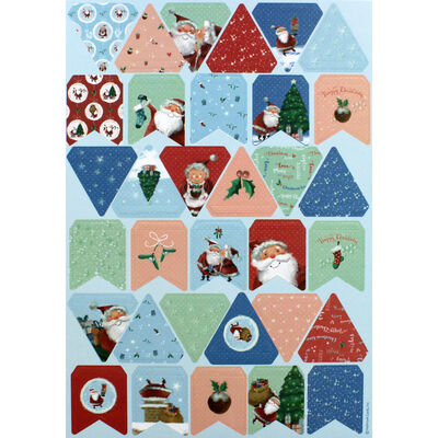 At Home with Santa A4 Ultimate Die Cut and Paper Pack image number 2