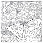 Colour Your Own Canvas with 6 Gel Pens: Butterfly image number 2