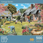 Cottage Garden & Spring Stream 500 Piece Jigsaw Puzzle with Portapuzzle Board Bundle image number 2