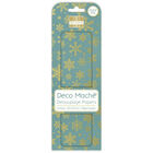 Gold Foil Snowflakes Decoupage Papers - 3 Sheets image number 1