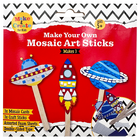 Make Your Own Space Mosaic Art Sticks image number 1