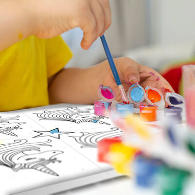 Splat Planet Giant Painting By Numbers: Unicorn image number 4