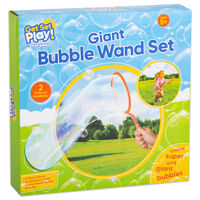 PlayWorks Giant Bubble Wand Set: Assorted