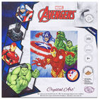 Marvel Avengers Superheroes Crystal Art Canvas Kit image number 1