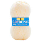 Baby Bonus DK: Baby Cream Yarn 100g image number 1