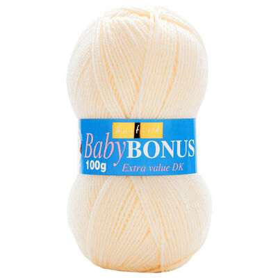 Baby Bonus DK: Baby Cream Yarn 100g image number 1