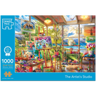 The Artist&rsquo;s Studio 1000 Piece Jigsaw Puzzle image number 1