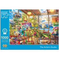 The Artist&rsquo;s Studio 1000 Piece Jigsaw Puzzle