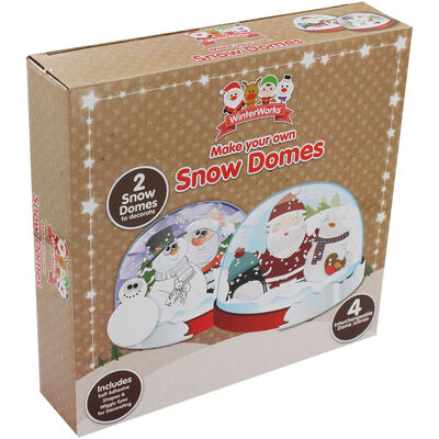 Make Your Own Snow Domes: Pack of 2 image number 1