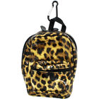 Gold Leopard Print Mini Backpack image number 1