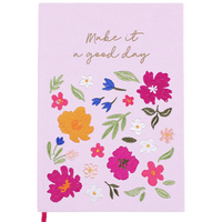 Flowers Cotton Casebound Notebook
