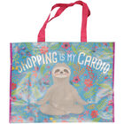 Shopping Cardio Sloth Giant Reusable Shopping Bag image number 1