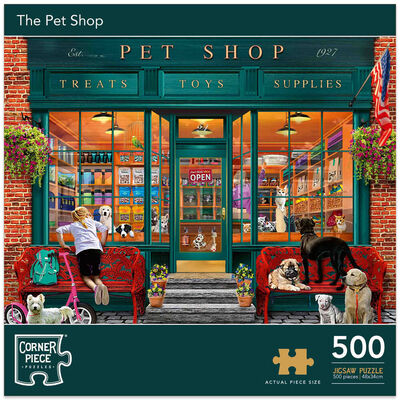 Pet Shop 500 Piece Jigsaw Puzzle image number 1