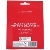 Make Your Own Pom Pom Characters Kit