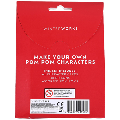 Make Your Own Pom Pom Characters Kit image number 2