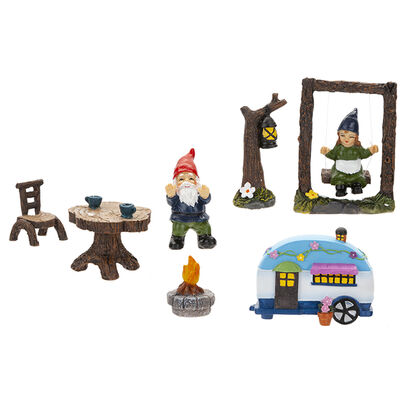 Secret Fairy Garden Gnome 8 Piece Set image number 2