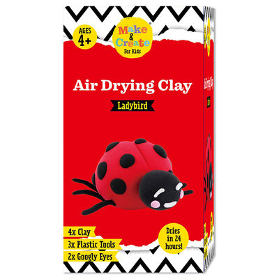 Make Your Own Air Dry Clay Figure: Ladybird image number 1