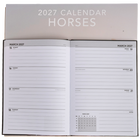Horses Square Calendar and A5 Diary Set 2027 image number 2