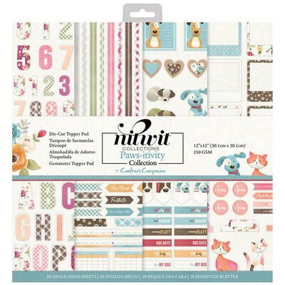 Crafter’s Companion Pawsitivity 12”x12” Paper Pad image number 1