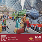 St Pancras & The Old Garage 1000 Piece Jigsaw Puzzle Bundle image number 2