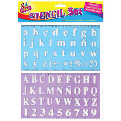 Alphabet Stencil Set image number 1