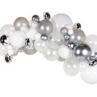 Silver Balloon Arch Garland image number 1
