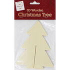 3D Wooden Christmas Tree image number 1