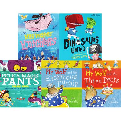 Mr Wolf and Pete's Magic Pants: 10 Kids Picture Books Bundle image number 3