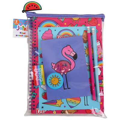 Jotz! Filled Notebook Case Set: Flamingo image number 1