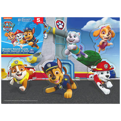 Paw Patrol Wooden Sound Puzzle image number 1