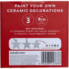 Paint Your Own Ceramic Decorations: Pack of 3 image number 3