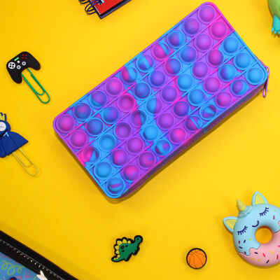 Jotz! Fidget Popper Pencil Case: Purple/Blue image number 3