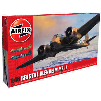 Airfix 1-48 Bristol Blenheim Mk IF Model Kit image number 1