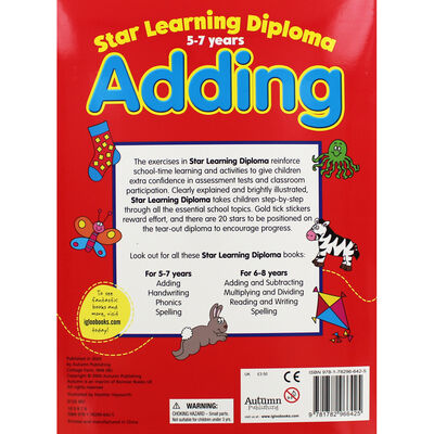 Star Learning Diploma: Adding - 5-7 Years image number 3