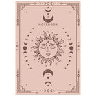 A5 Flexi Pink Sun & Moon Notebook image number 1