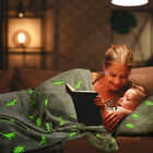Glow in the Dark Dinosaur Blanket image number 4