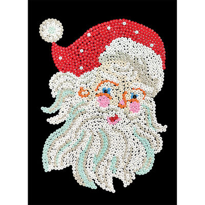 Christmas Sequin Craft Kit: Santa image number 3