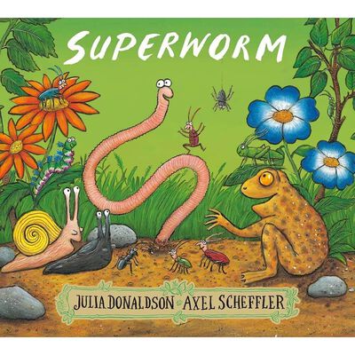 Julia Donaldson's Superworm: Book & Plush Bundle image number 3