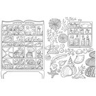 Cabinet of Curiosities Colouring Book image number 4