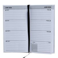 2026 Mono Hearts Week to View Slim Casebound Diary