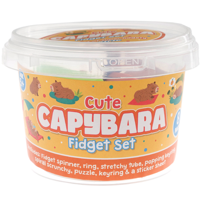 Cute Capybara Fidget Set image number 1
